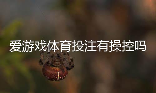 爱游戏体育投注有操控吗？真相调查与防骗维权指南