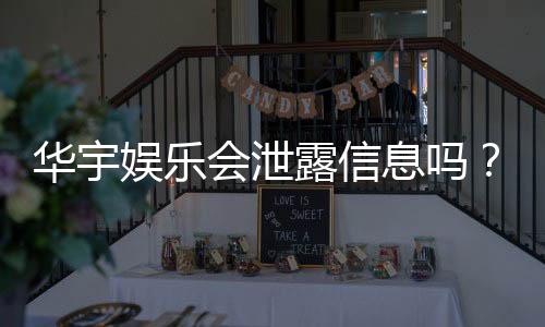 华宇娱乐会泄露信息吗？深度解析平台安全性及隐私保护措施
