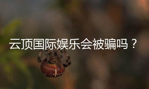 云顶国际娱乐会被骗吗?揭秘平台安全性与防骗指南