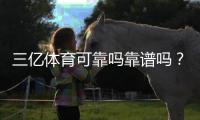 三亿体育可靠吗靠谱吗？新手必看平台安全性、提现与用户口碑全解析