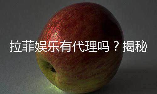 拉菲娱乐有代理吗？揭秘代理加盟条件与流程