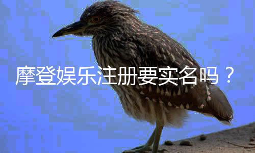 摩登娱乐注册要实名吗？平台实名认证流程与注意事项详解
