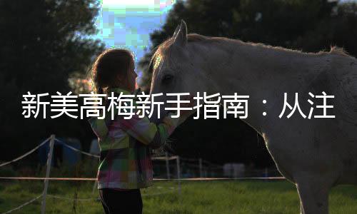新美高梅新手指南：从注册到首存的完整攻略