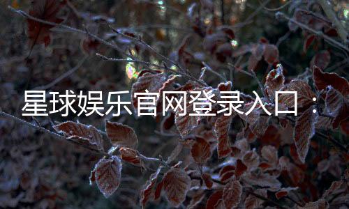 星球娱乐官网登录入口：轻松畅玩棋牌电游的官方通道