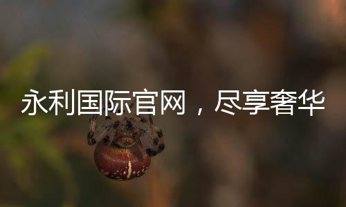 永利国际官网，尽享奢华娱乐体验