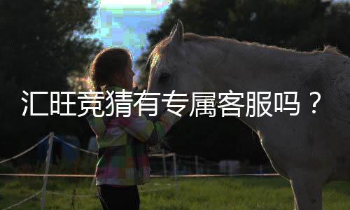 汇旺竞猜有专属客服吗？为您解答客服服务详情