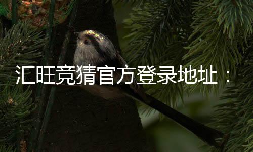 汇旺竞猜官方登录地址：安全便捷的一站式娱乐入口