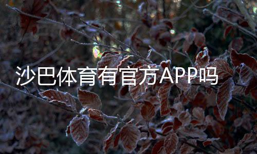 沙巴体育有官方APP吗？官方下载入口、安装教程与安全性全解析