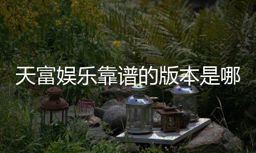 天富娱乐靠谱的版本是哪一个?揭秘最稳定安全的平台选择