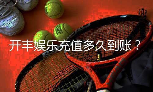 开丰娱乐充值多久到账?到账时间及充值流程详解