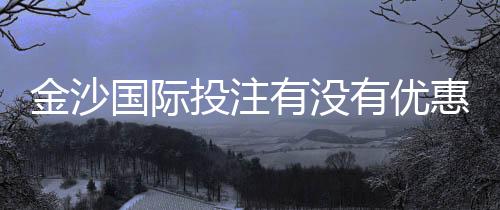 金沙国际投注有没有优惠？揭秘最新优惠活动与申请攻略