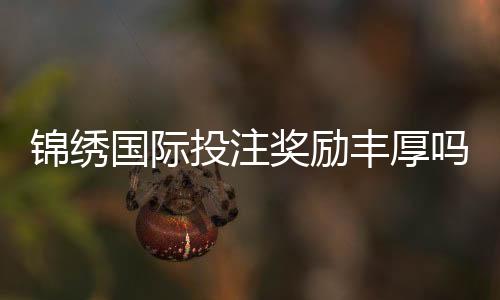 锦绣国际投注奖励丰厚吗?探索网博彩新世界