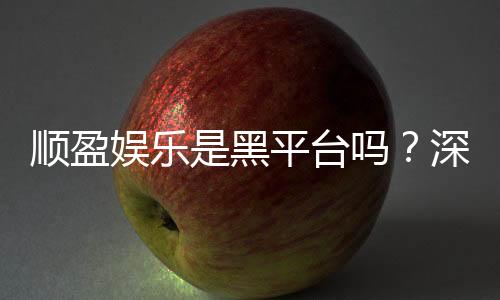 顺盈娱乐是黑平台吗？深度解析其信誉与玩家真实体验