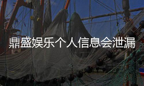 鼎盛娱乐个人信息会泄漏吗:实情揭秘