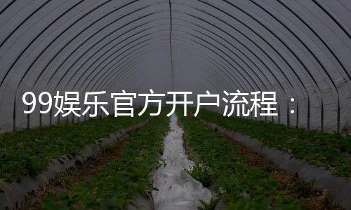 99娱乐官方开户流程：轻松完成注册的详细步骤解析