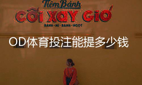 OD体育投注能提多少钱？提现额度、流水与到账时间全面解析