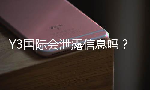 Y3国际会泄露信息吗？真相揭秘、风险评估与用户隐私防护指南