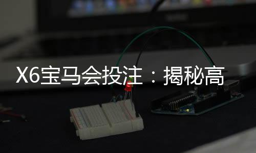 X6宝马会投注：揭秘高胜率玩家的实战技巧与策略