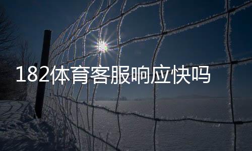 182体育客服响应快吗？真实玩家体验与响应速度全面评测